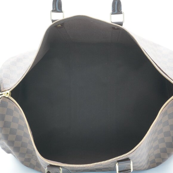 Pre-owned LOUIS VUITTON Damier Ebene Keepall 55 - Picture 4 of 6